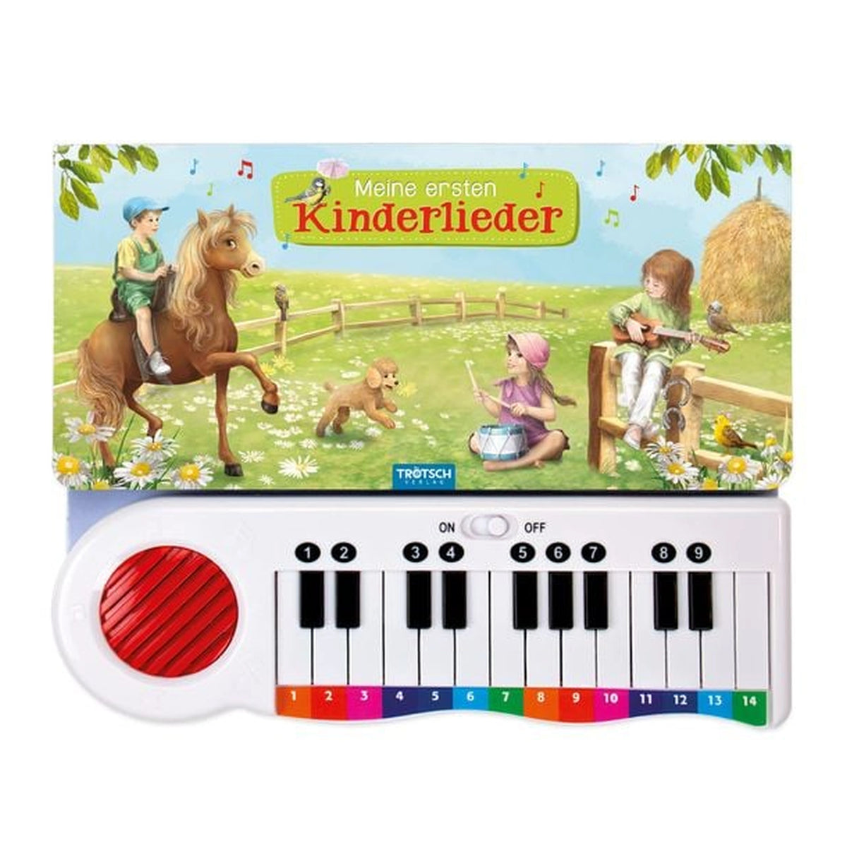 TROTSCH - Klavierbuch Meine Ersten Kinderlieder Books - German Edition