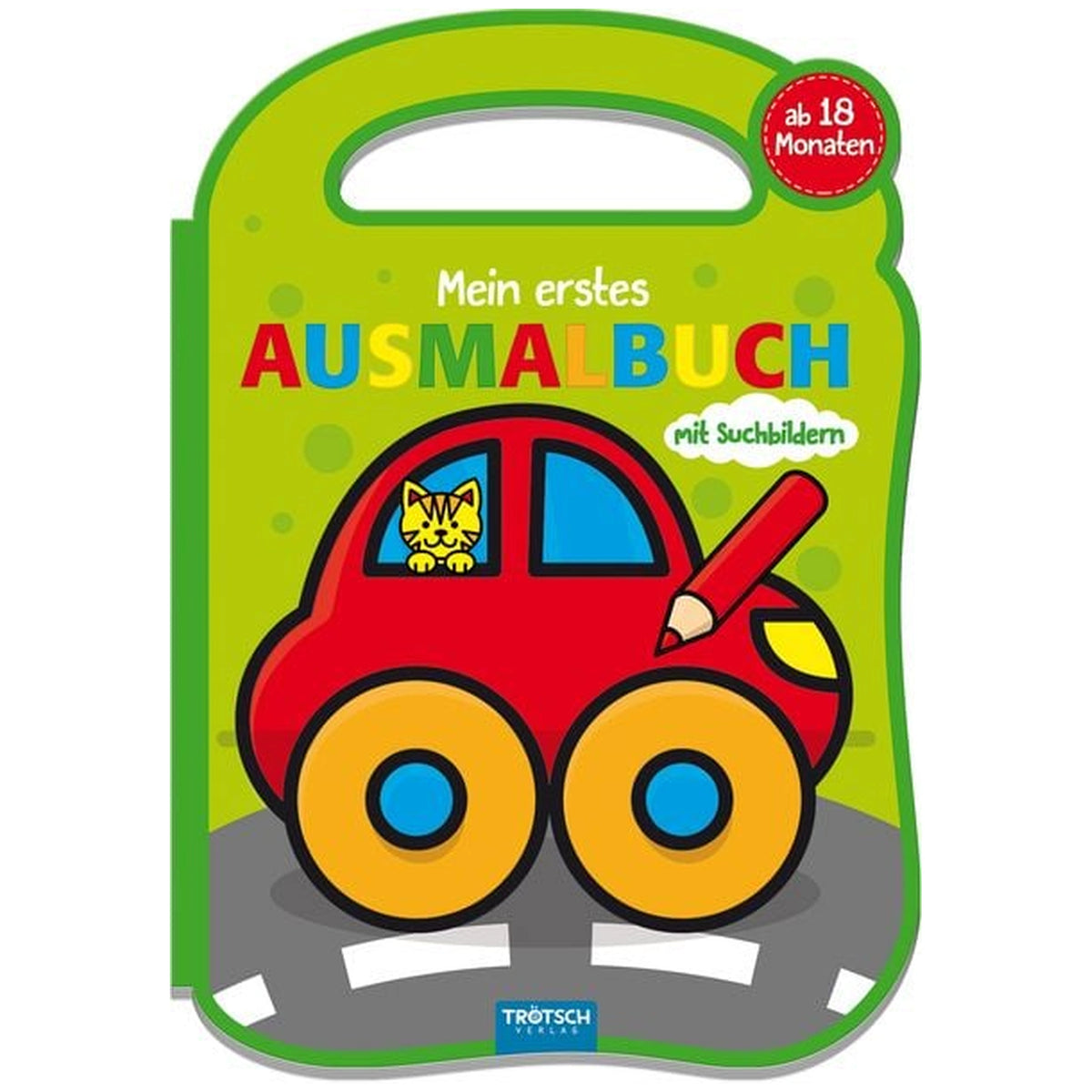 TROTSCH - My First Colouring Book Toy Arts and Crafts - German Edition