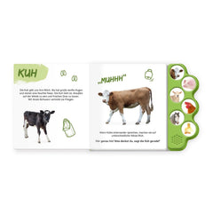 TRÖTSCH - Libro Sonoro Il Mio Primo Libro Sonoro Animali della Fattoria - Giocattoli Educativi