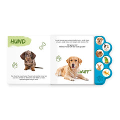 TRÖTSCH - Libro Sonoro Il Mio Primo Libro Sonoro Sugli Animali Domestici - Giocattoli Educativi