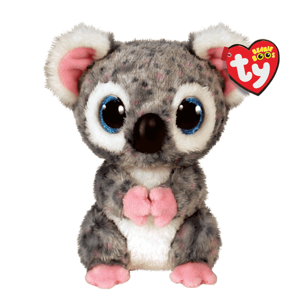 TY - Beanie Boos Karli grey spotted koala Plush 15 cm