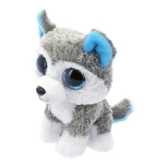 TY - Beanie Boos Sluch Gray and White Husky Dog Plush 15 cm