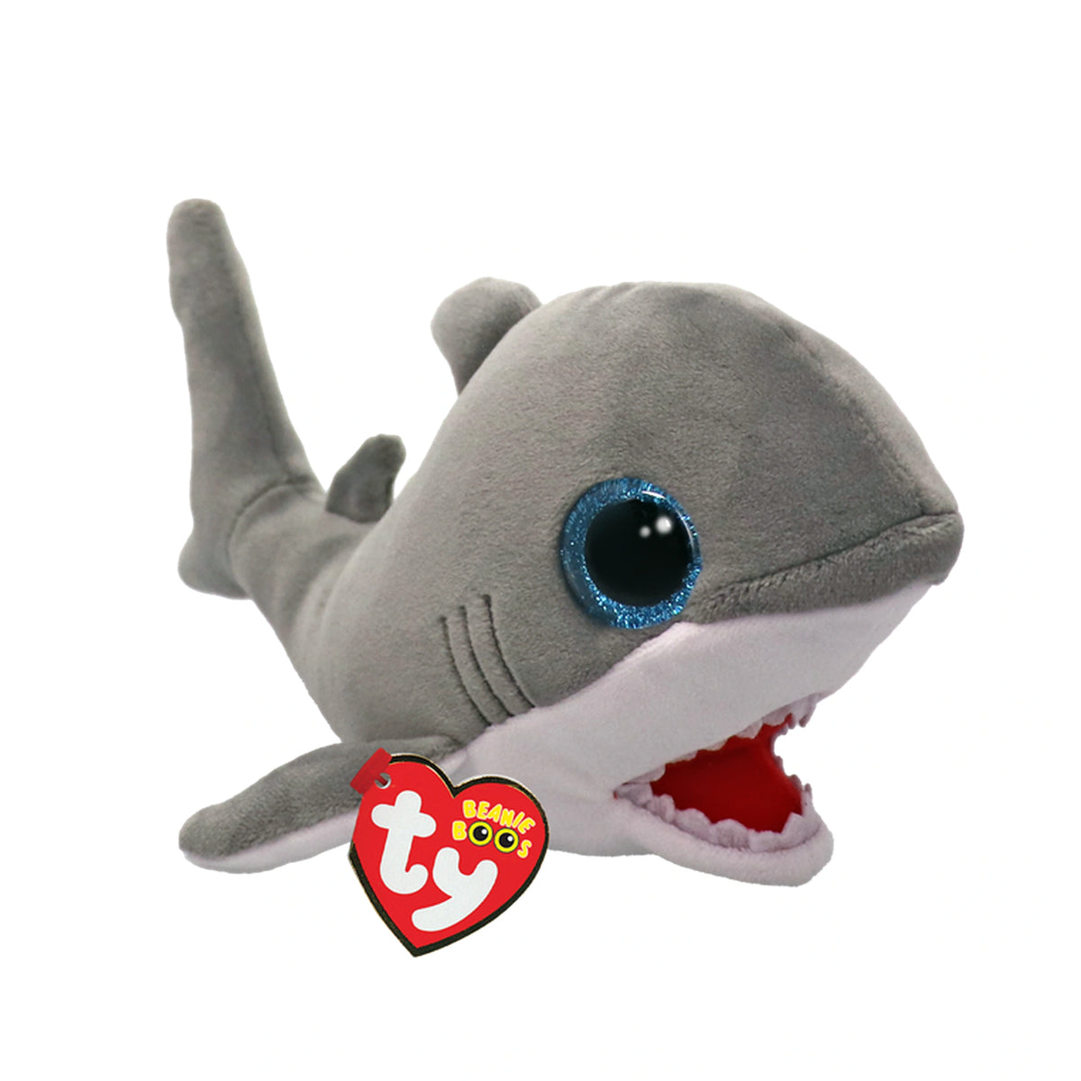 TY - Small Finnegan grey shark 15 cm