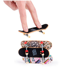 Tech Deck - Fingerboard da 96mm con Design Autentici 4 Pack - Assortiti