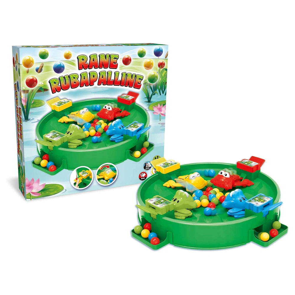 Teorema - Baby Activity Toys - Hungry Frogs Board Game - 3 Years - STEM Learning