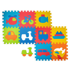 Teorema - Tappeti gioco e palestrine - Puzzle veicoli - Non tossico - 0M+