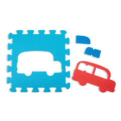Teorema - Tappeti gioco e palestrine - Puzzle veicoli - Non tossico - 0M+