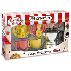 Teorema - Pretend Professions - Grande Chef Breakfast Set - Play Food - 3+ Yrs