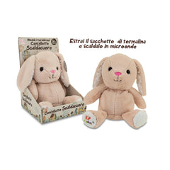 Teorema - Peluche - GOGO Bunny Riscaldabile - Microwavabile - 0 Mesi - Terapia Calda Naturale