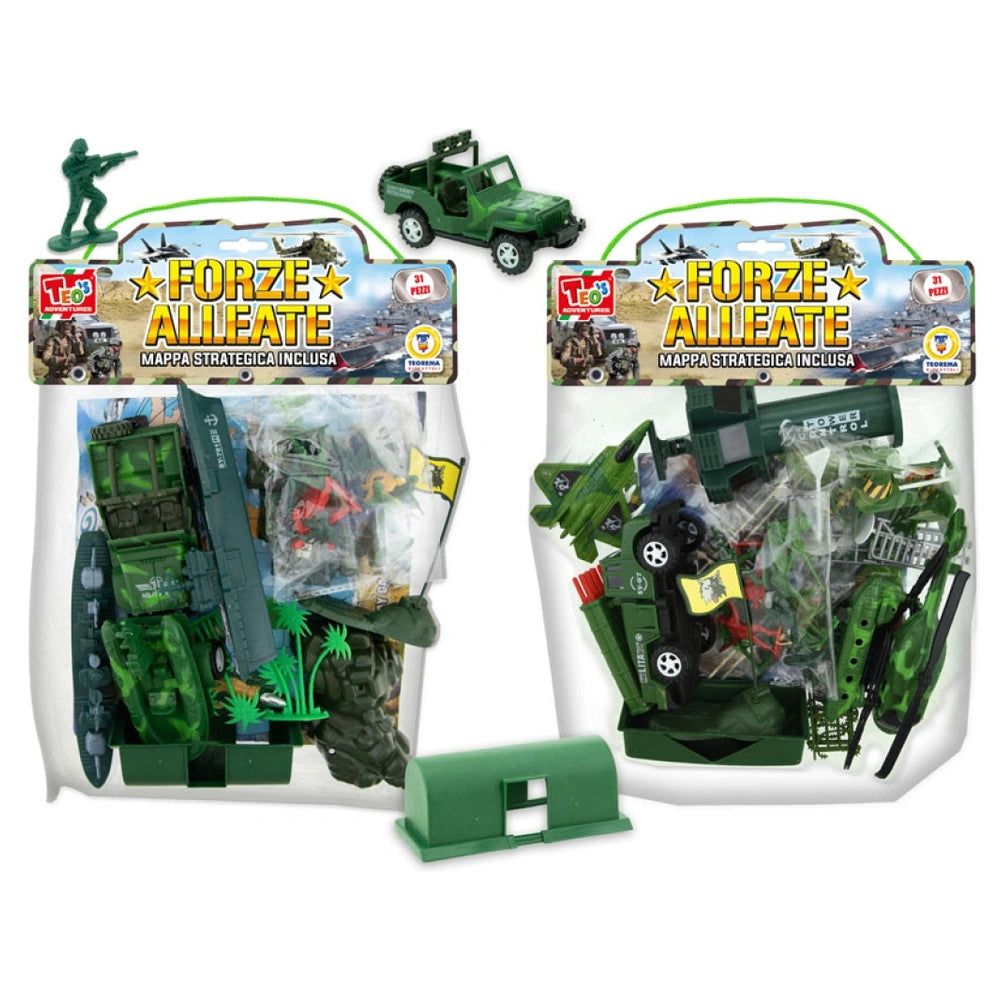 Teorema - Set di gioco - Teo's Adventures Allied Forces - Verde - 3+ Anni