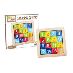 Teorema - Wooden Fifteen Puzzle - Puzzles