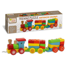 Teorema - Wooden Toy Train - Push & Pull Toys