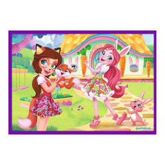 Trefl - 10 Puzzle in 1 - Puzzle - +4 - Avventure Enchantimals - TRF90354