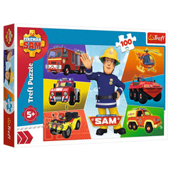 Trefl - Veicoli di Fireman Sam - Puzzle - +5 - TRF16354