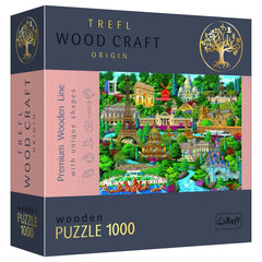 Trefl - Woodcraft French Alley - Puzzle - 14+ - TRF20142