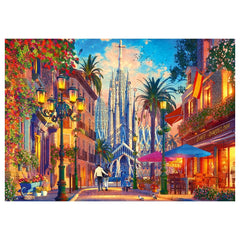 Trefl - 1000 Piece Puzzle - Barcelona, Spain - Puzzles Age +14 - TRF10793