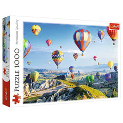 Trefl - Puzzle da 1000 Pezzi - Vista sulla Cappadocia - +14 - TRF10613