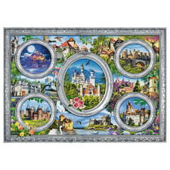 Trefl - 1000 Piece Puzzle - Castles of the World - Puzzles Age +14 - TRF10583