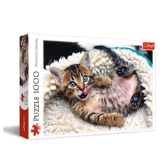 Trefl - Cheerful Kitten - Puzzle - 14+ - TRF10448