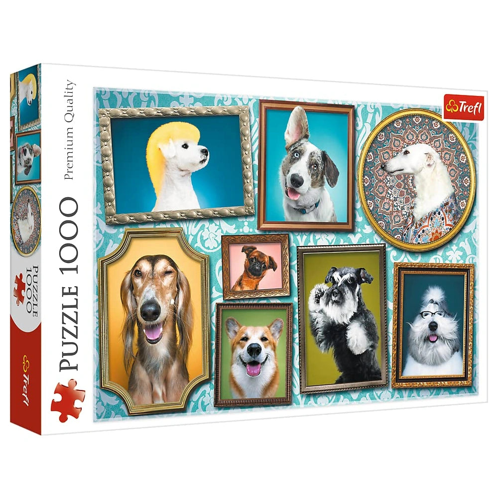 Trefl - Puzzle 1000 Pezzi - Galleria di Cani - 14 - TRF10686