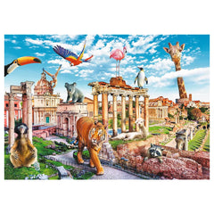 Trefl - Funny Cities: Wild Rome - Puzzle - 14+ - TRF10600