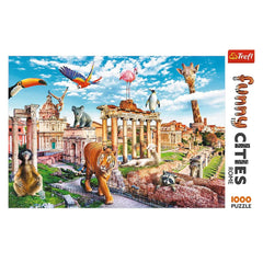 Trefl - Funny Cities: Wild Rome - Puzzle - 14+ - TRF10600
