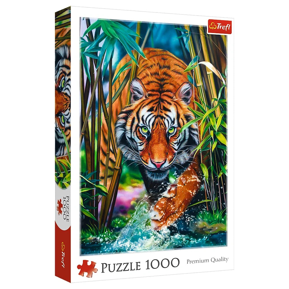 Trefl - Grasping Tiger - Puzzle - +14 - TRF10528