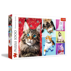 Trefl - Happy Cats - Puzzle - 14 - TRF10591