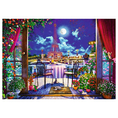 Trefl - Tea Time Parisian Moonlight - Puzzle - 14+ - TRF10843