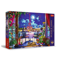 Trefl - Tea Time Parisian Moonlight - Puzzle - 14+ - TRF10843