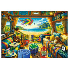 Trefl - Tea Time: Van Life - Puzzle - +14 - TRF10851