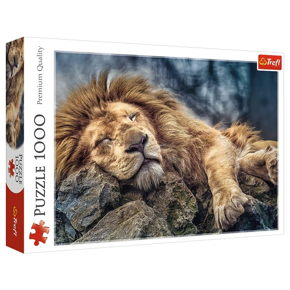 Trefl - Sleeping Lion - Puzzle - 14+ - TRF10447