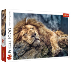 Trefl - Sleeping Lion - Puzzle - 14+ - TRF10447