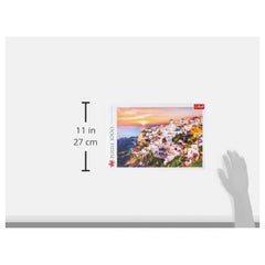 Trefl - 1000 Piece Puzzle - Sunset Over Santorini - Puzzles Age +14 - TRF10435