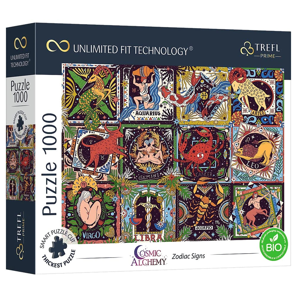 Trefl - Cosmic Alchemy Segni Zodiacali - Puzzle - 14+ - TRF10752