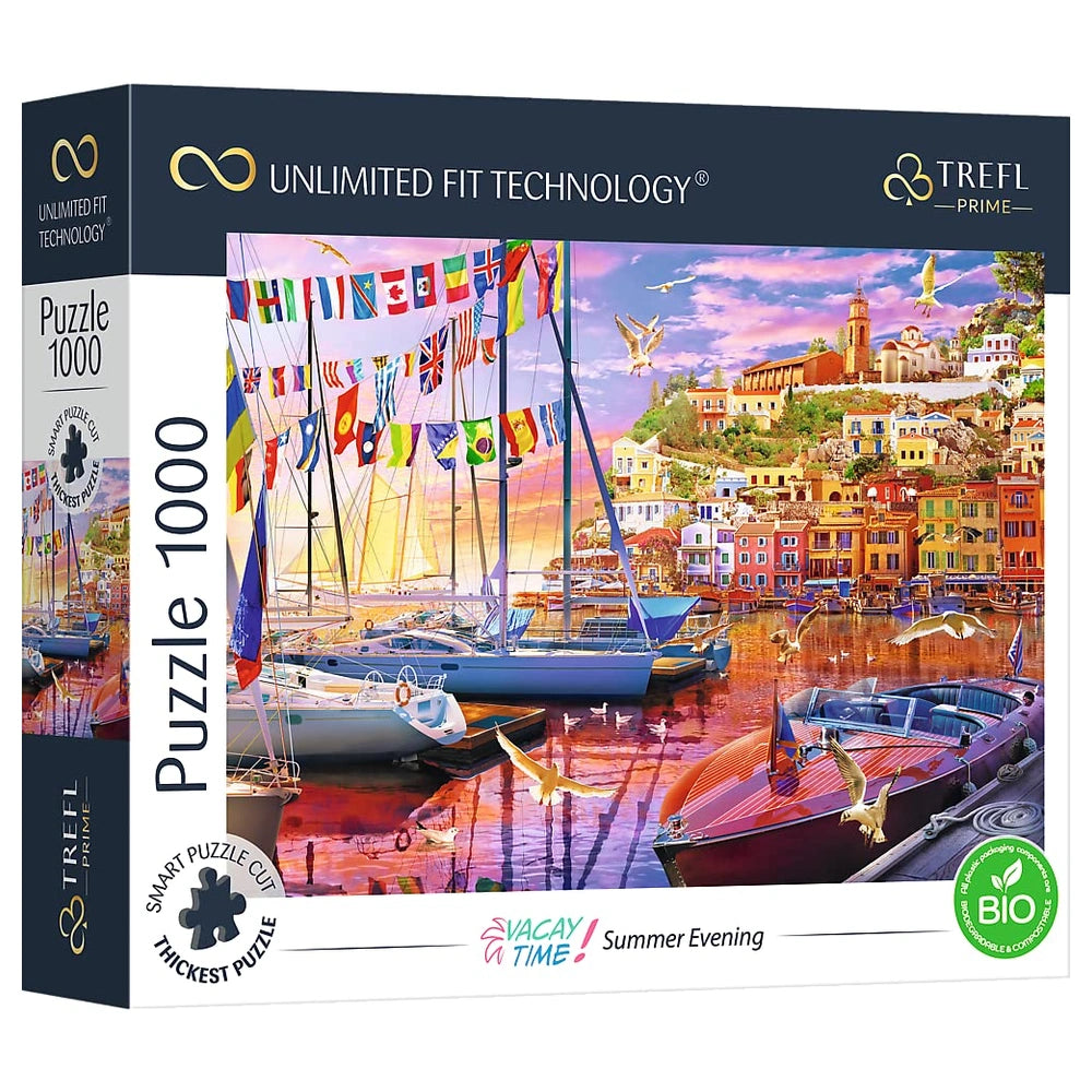 Trefl - Puzzle da 1000 Pezzi UFT - Vacay Time Estate Sera - 14+ - TRF10696