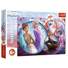 Trefl - 160-Piece Puzzle - Frozen 2 A Sister's Adventure - Puzzles Age +6 - TRF15374