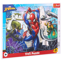 Trefl - Puzzle Incorniciato da 25 Pezzi - Spider - Man - 4 - TRF31347