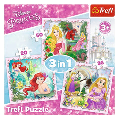 Trefl - 3 Puzzle in 1 - Puzzle - 3+ - TRF34842