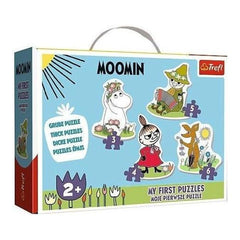 Trefl - Happy Moomins 4 Puzzle in 1 Puzzle Sagomato - Puzzle - +2 - TRF36094