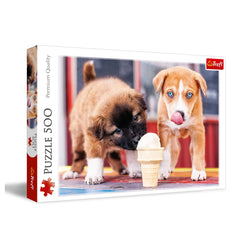 Trefl - 500 Piece Puzzle - Ice Cream Time! - Puzzles Age +10 - TRF37272