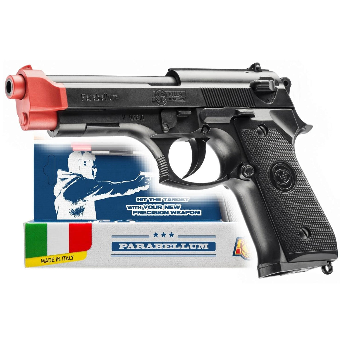 Villa - Parabellum-Air-Soft-6-mm-Pistola-Giocattolo - Armi-Giocattolo-Gadget