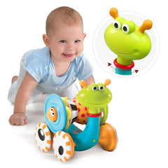 Yookidoo - Crawl 'N' Go Snail - Giocattoli per Attività per Bambini - 6 Mesi+ - YKD40113