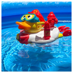 Yookidoo - Jet Duck Crea un Vigile del Fuoco Giocattolo da Bagno - Giocattoli da Bagno - 2 - 6 Anni - YKD40172