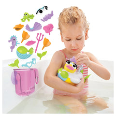 Yookidoo - Jet Duck Create a Mermaid Giocattolo da Bagno - Giocattoli da Bagno - 2 - 6 - YKD40171