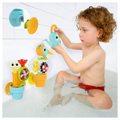 Yookidoo - Pour 'N' Grow Spinning Garden - Giocattoli da Bagno - 18 Mesi+ - YKD40240