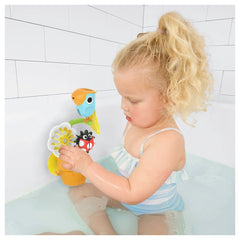 Yookidoo - Pour 'N' Spin Tipping Bird Bath Toy - Giochi da Bagno - 18 Mesi+ - YKD40222