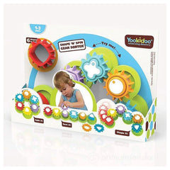 Yookidoo - Shape 'N' Spin Gear Sorter - Giocattoli da Bagno - 12 Mesi+ - YKD40200