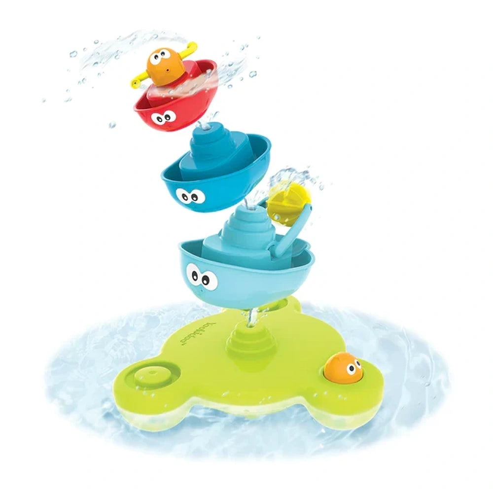 Yookidoo - Stack 'N' Spray Tub Fountain - Giocattoli da Bagno - 1 - 6 - YKD40115