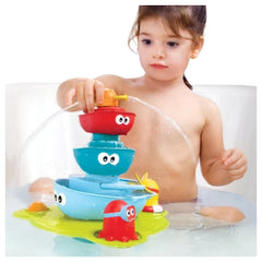 Yookidoo - Stack 'N' Spray Tub Fountain - Giocattoli da Bagno - 1 - 6 - YKD40115